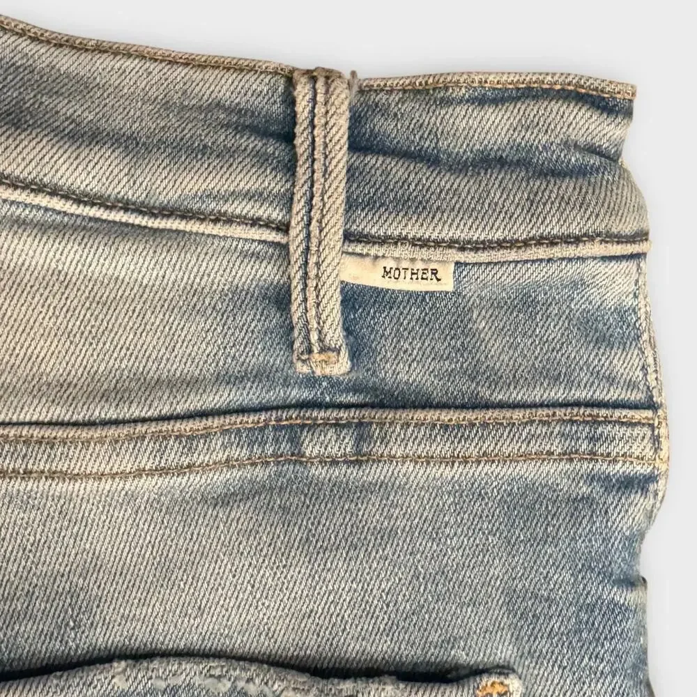 Mother The Hustler Ankle Fray Jeans In Limited Edition Size 23 - Picture 9 of 14